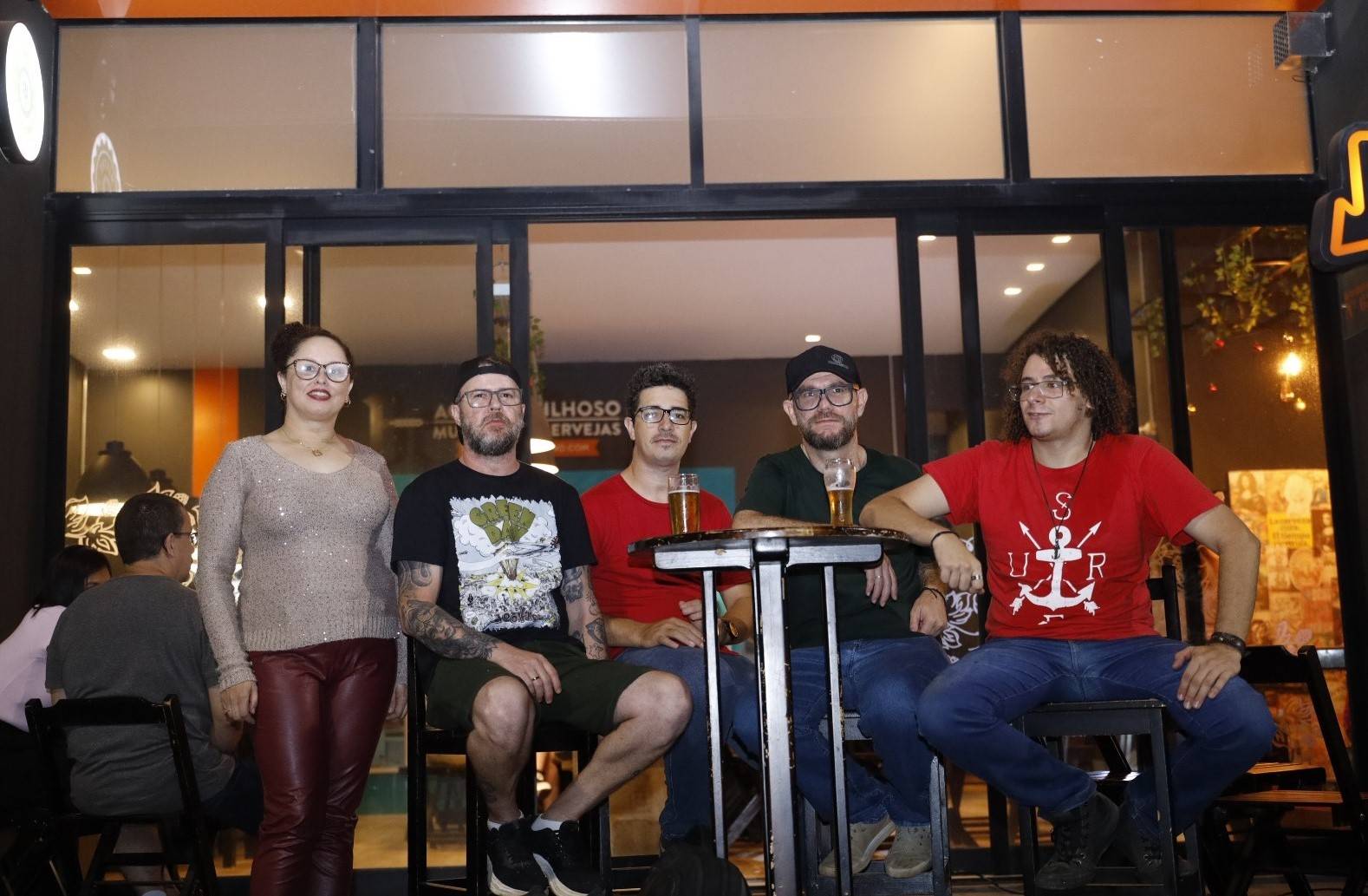 TALENTO: formado em 2021, grupo de rock local lançou videoclipe ontem, na Fundação Cultural de Vilhena