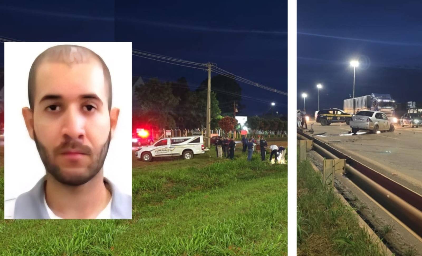Carro atinge motoneta em trecho urbano da BR 364 em Vilhena e mata homem de 28 anos na saída da cidade