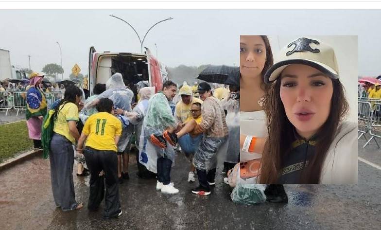 Empresária de Estado vizinho e amiga estão entre as pessoas atingidas por raio durante manifestação em Brasília