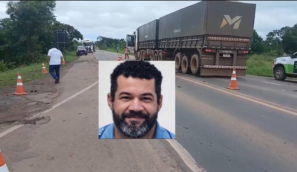 ASSISTA VÍDEO: carreta de empresa vilhenense se envolveu em acidente que matou homem e deixou mulher gravemente ferida na BR 364