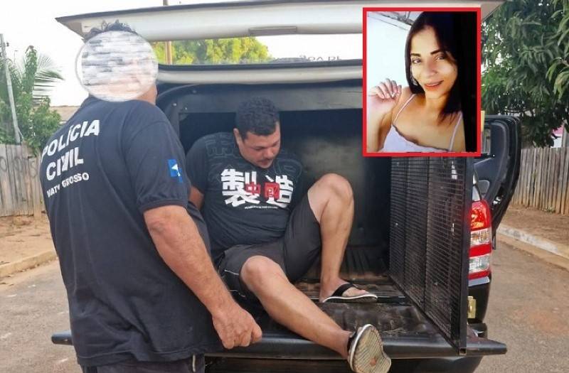 Psicopata que matou namorada e arrastou corpo pelas ruas em cidade de MT admite: “Errei e tenho que pagar pelo que fiz”