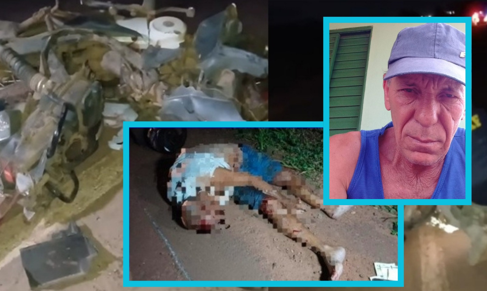 Aos 66 anos, mecânico de Vilhena se envolve em acidente em trecho da BR 364 na cidade de Pontes e Lacerda (MT), e morre na hora