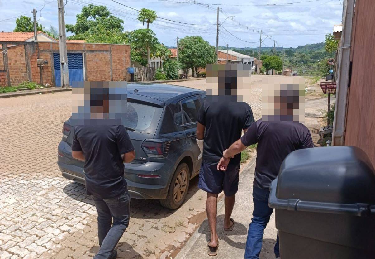 Foragido capturado ontem na cidade de Jaru matou um e deixou outro ferido a facadas por “motivo bizarro”, em Vilhena