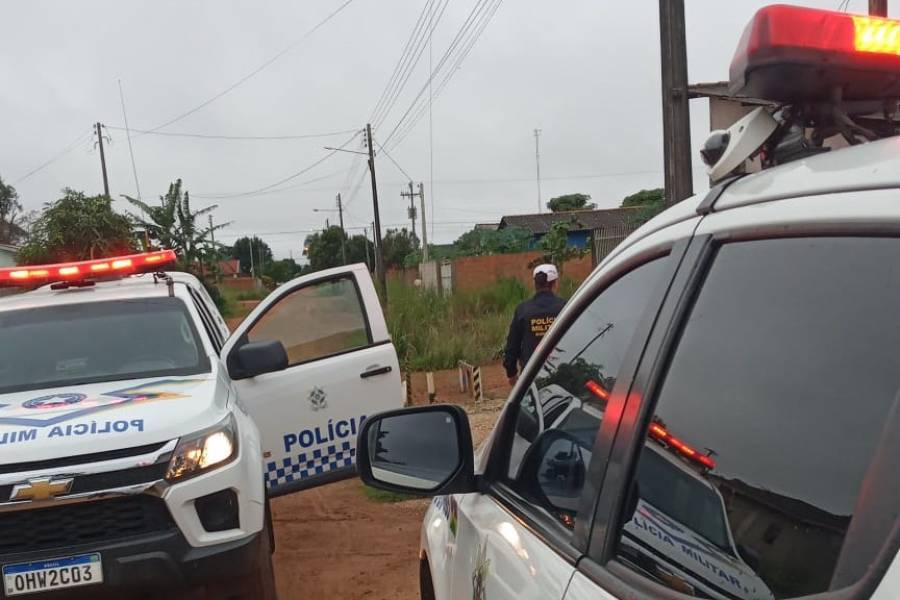 Vilhena: PM é acionada após rapaz de 25 anos agredir esposa de 40 diante da filha dela, uma menina de 7, que tem deficiência