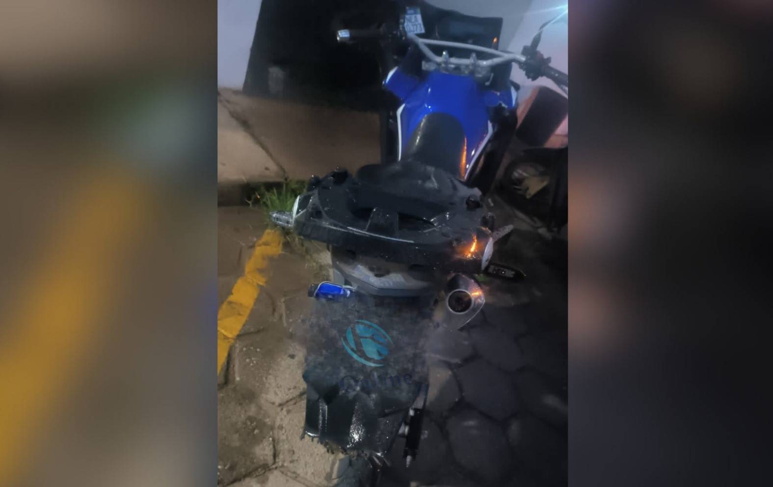 Perseguição policial atravessa bairros de Vilhena termina com casal de motociclistas detido por embriaguez