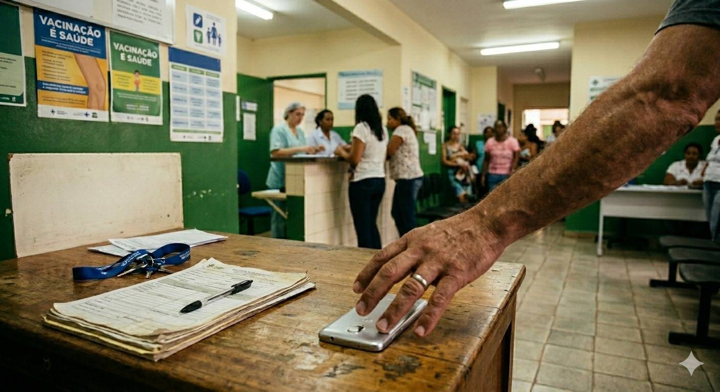 Homem é preso após furtar celular de enfermeira em unidade de saúde em Vilhena