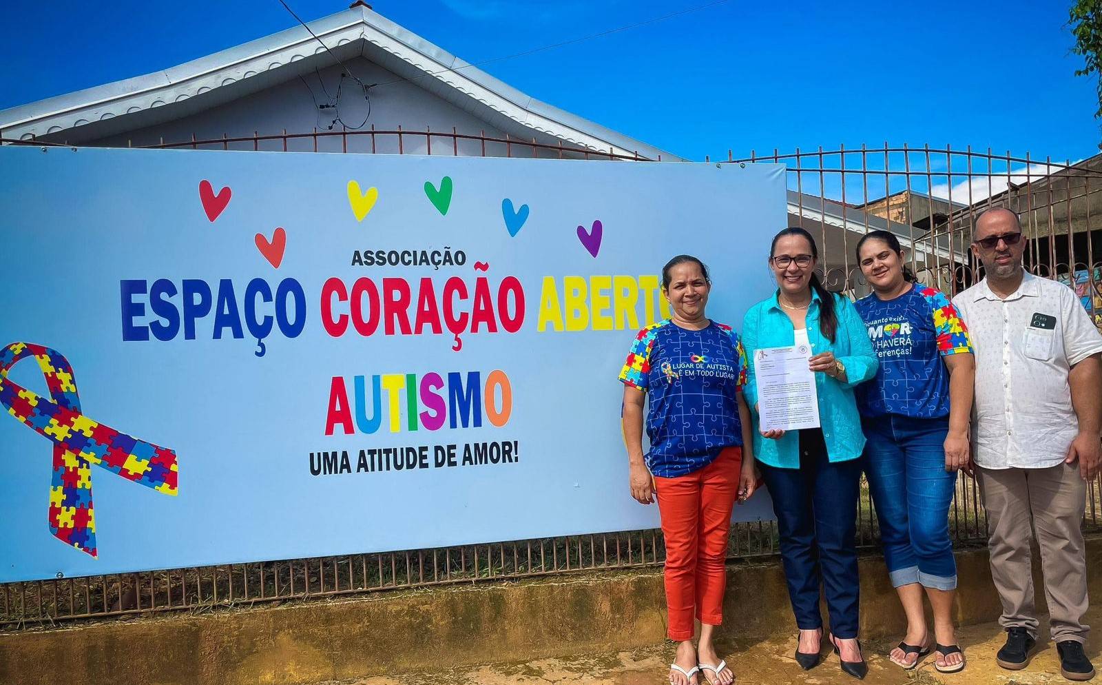 Rosangela Donadon destina R$ 130 mil para implantação de atendimento especializado a pessoas com TEA em Urupá