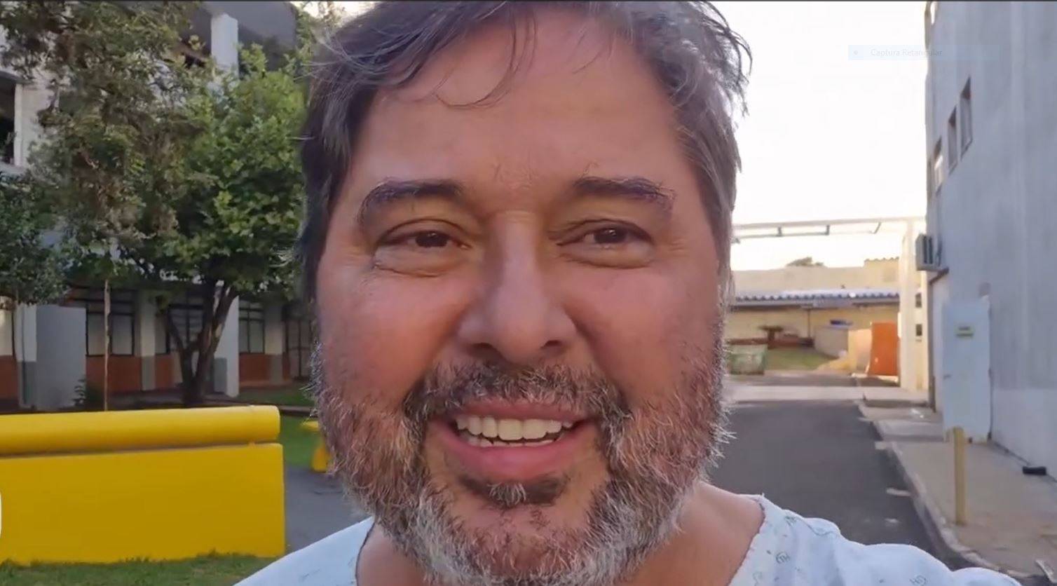 ASSISTA: ainda internado em hospital do Paraná, lutando contra doença autoimune, ex-prefeito de Vilhena grava novo vídeo
