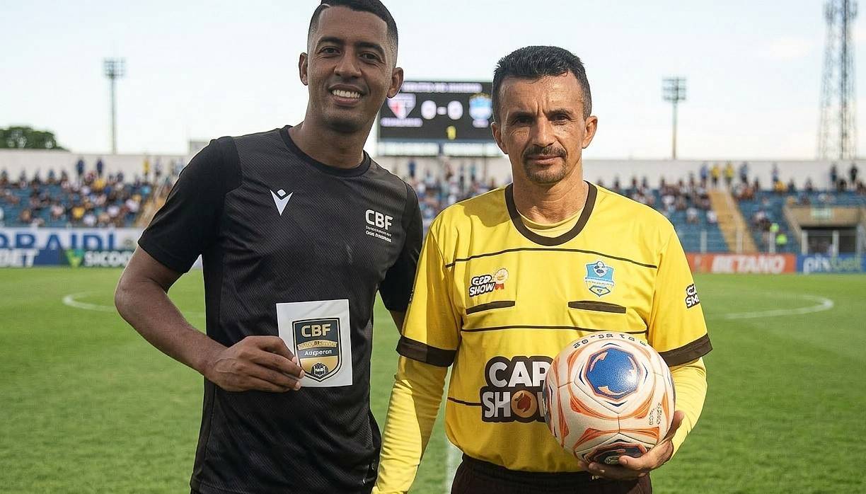 Árbitros de Vilhena integram equipe de arbitragem em duelo da Copa do Brasil