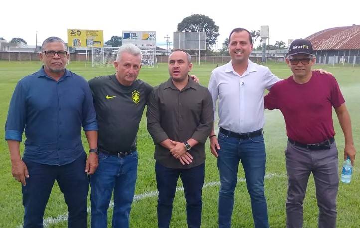 Evento com o representante da CBF marca entrega das melhorias do projeto Palcos do Futebol implantadas no Estádio Portal da Amazônia