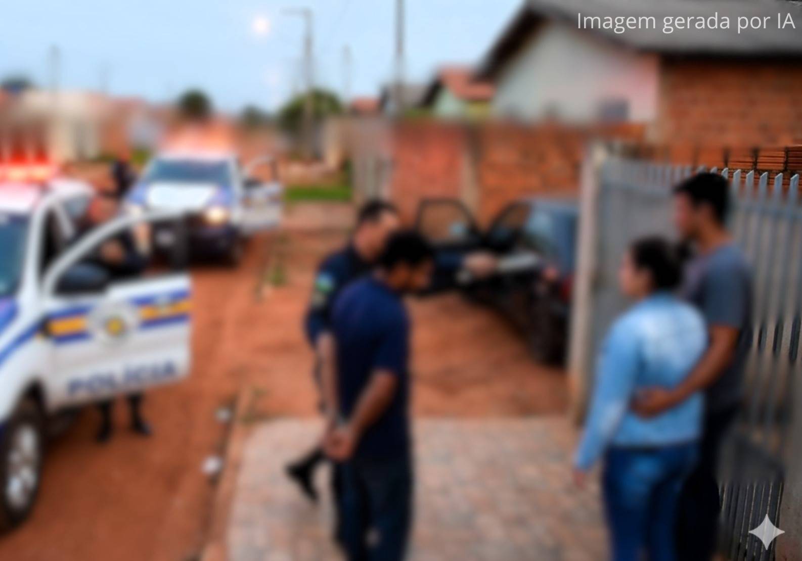 Homem é preso com faca, em Vilhena, após ameaçar ex-companheira de morte e descumprir medida protetiva