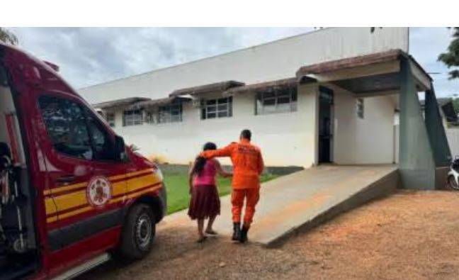 Um dia após desaparecer na área rural de município vizinho, idosa é resgatada por Bombeiros em região de mata