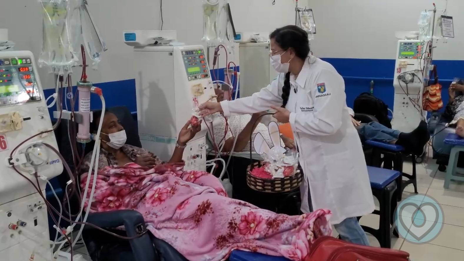 Todos colaboram e Instituto do Rim de Vilhena promove “Dia Doce” para pacientes de hemodiálise