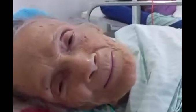 ASSISTA E SE EMOCIONE: lúcida aos 102 anos, paciente filmada por enfermeiro recebe alta no Hospital Regional de Vilhena