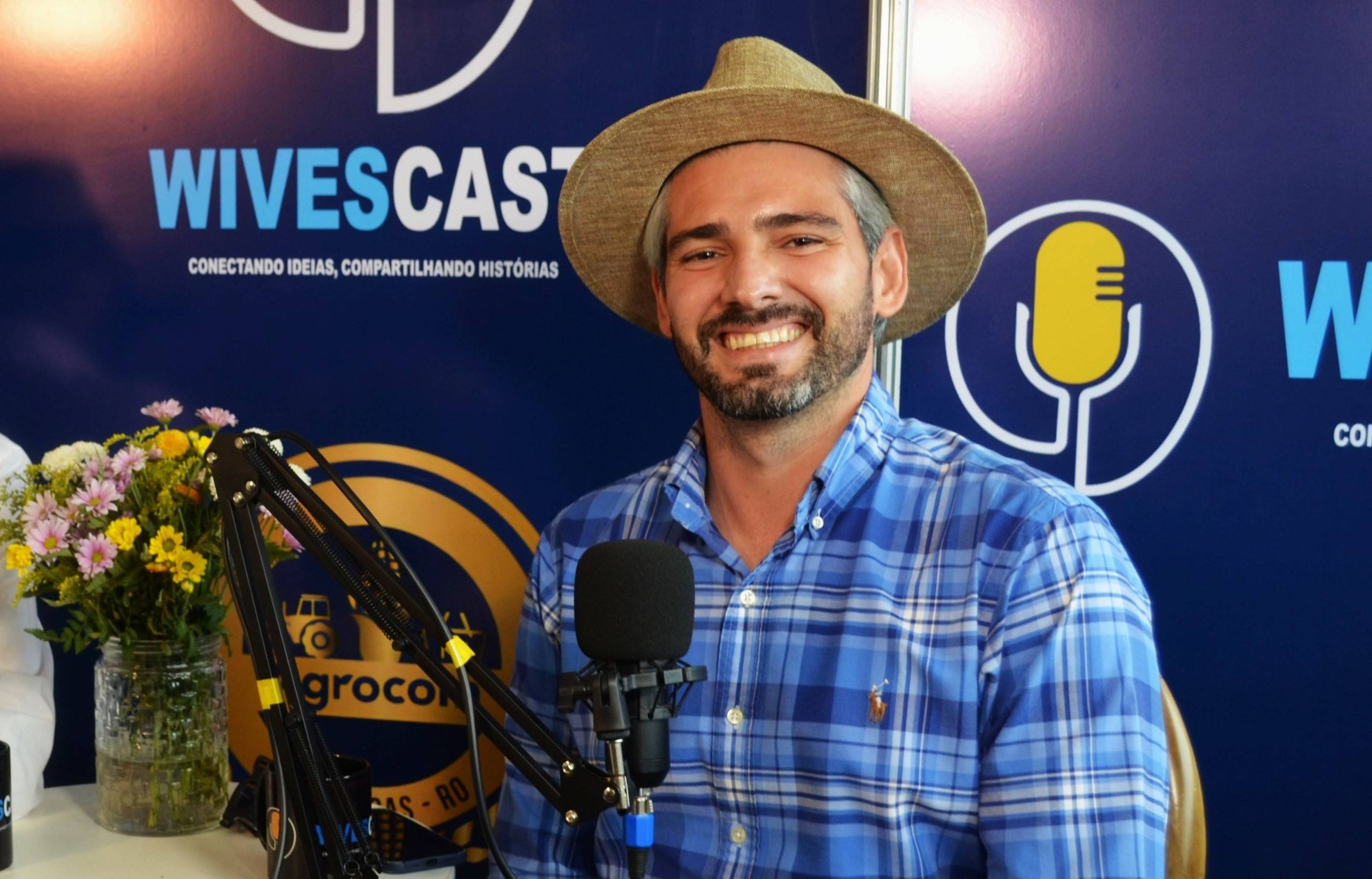 WivesCast amplia presença na Agrocom e reforça protagonismo de Wiveslando Neiva na valorização do agro em Cerejeiras