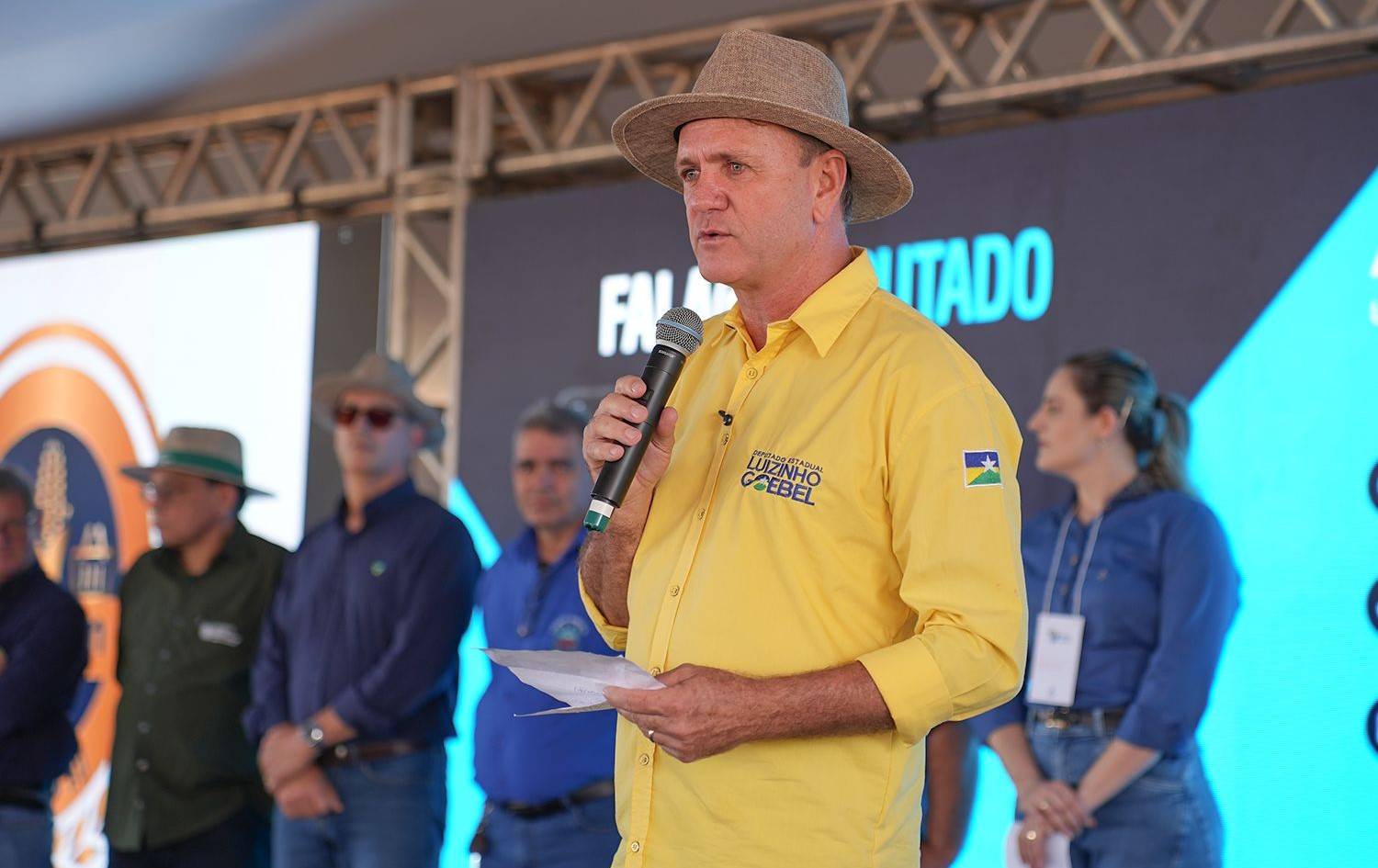 Deputado Luizinho Goebel destaca importância da Agrocom para o desenvolvimento do agronegócio no Cone Sul