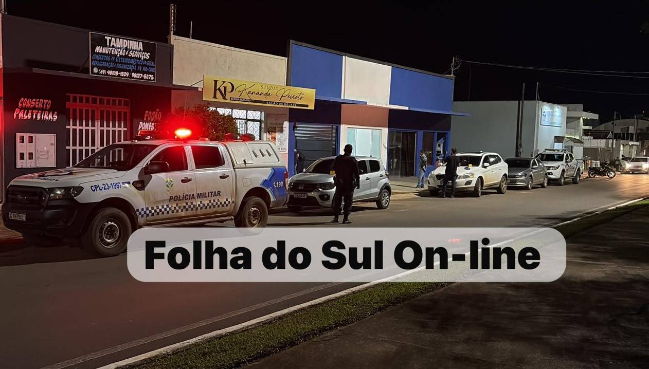 Atentado a tiros contra comércio após ameaça no WhatsApp assusta clientes em avenida de Vilhena e mobiliza PM