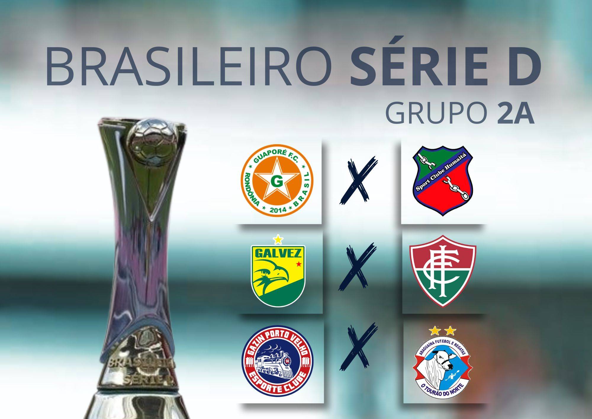 Guaporé e Porto Velho jogam em casa neste final de semana pela 3ª rodada do Campeonato Brasileiro Série D