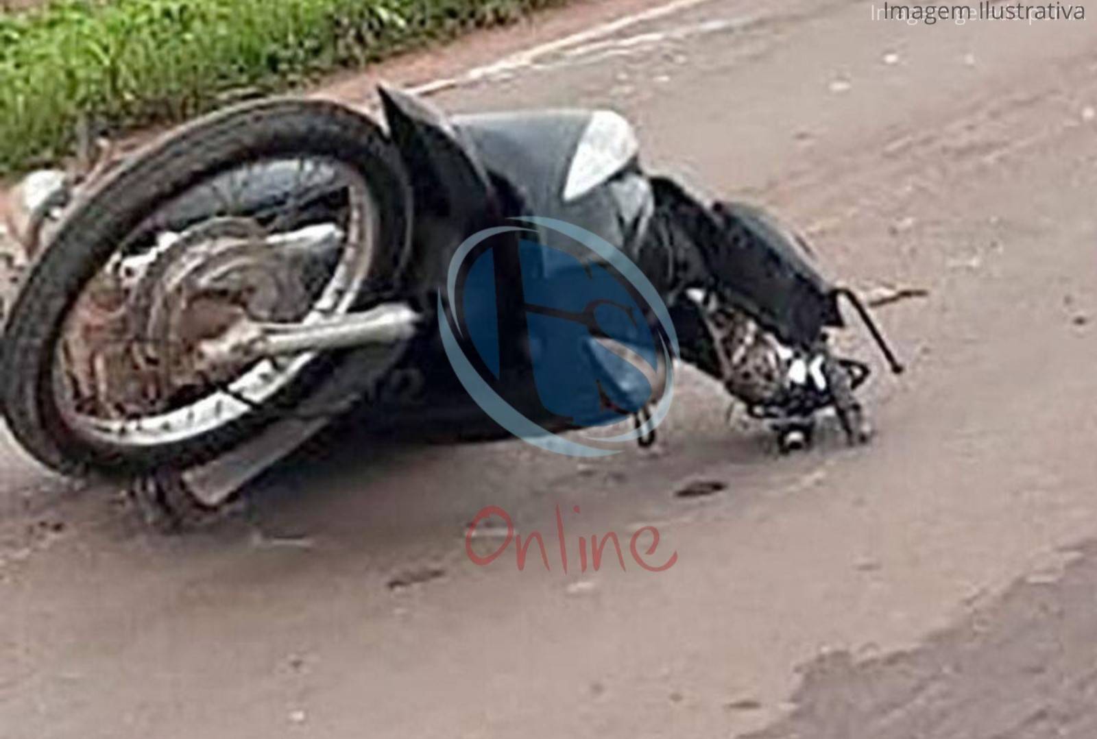 Garota fica ferida após colisão entre motoneta e carro no bairro Bela Vista; vítima foi levada ao Hospital Regional de Vilhena