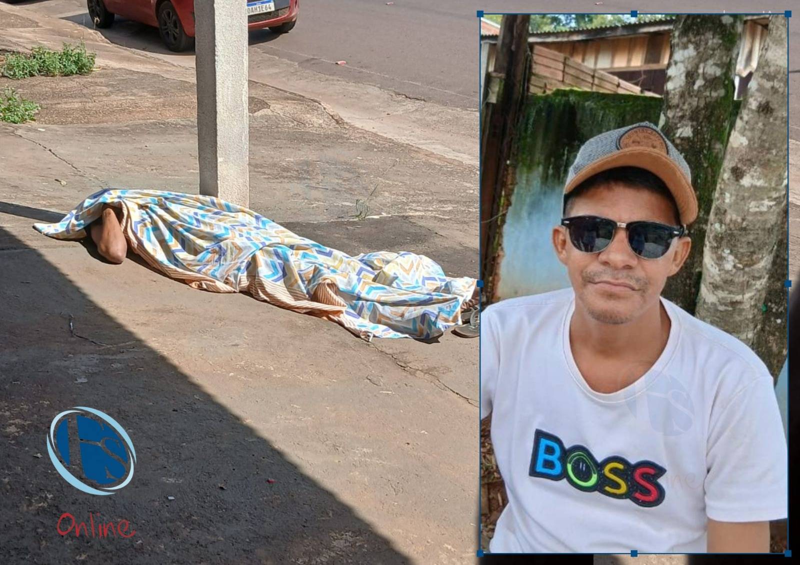 Ex-morador de Vilhena sofre infarto fulminante e cai morto na calçada de bar na cidade de Colorado do Oeste, aos 45 anos