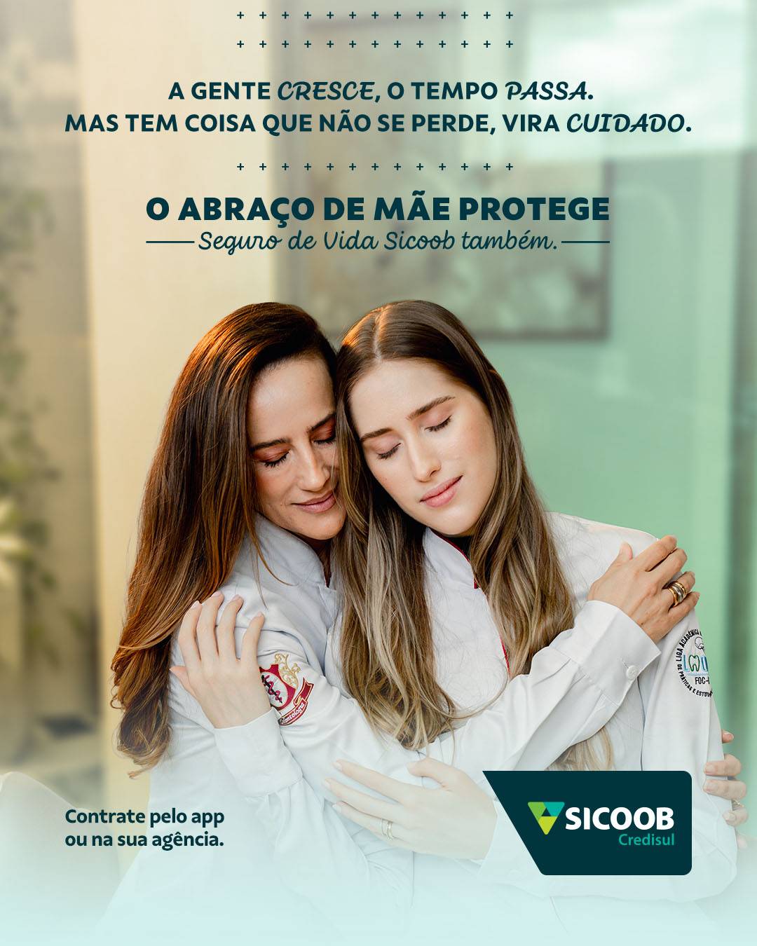 Dia das Mães inspira reflexão sobre cuidado, segurança e planejamento com o Seguro de Vida Sicoob
