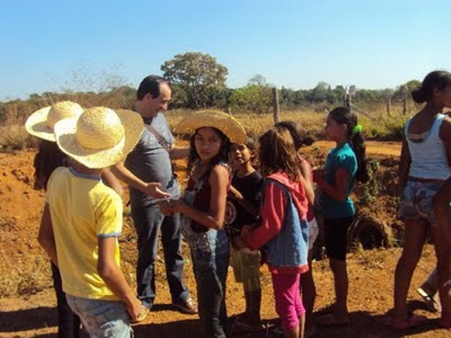 Incêndio criminoso destrói projeto ecológico de escola pública em Vilhena