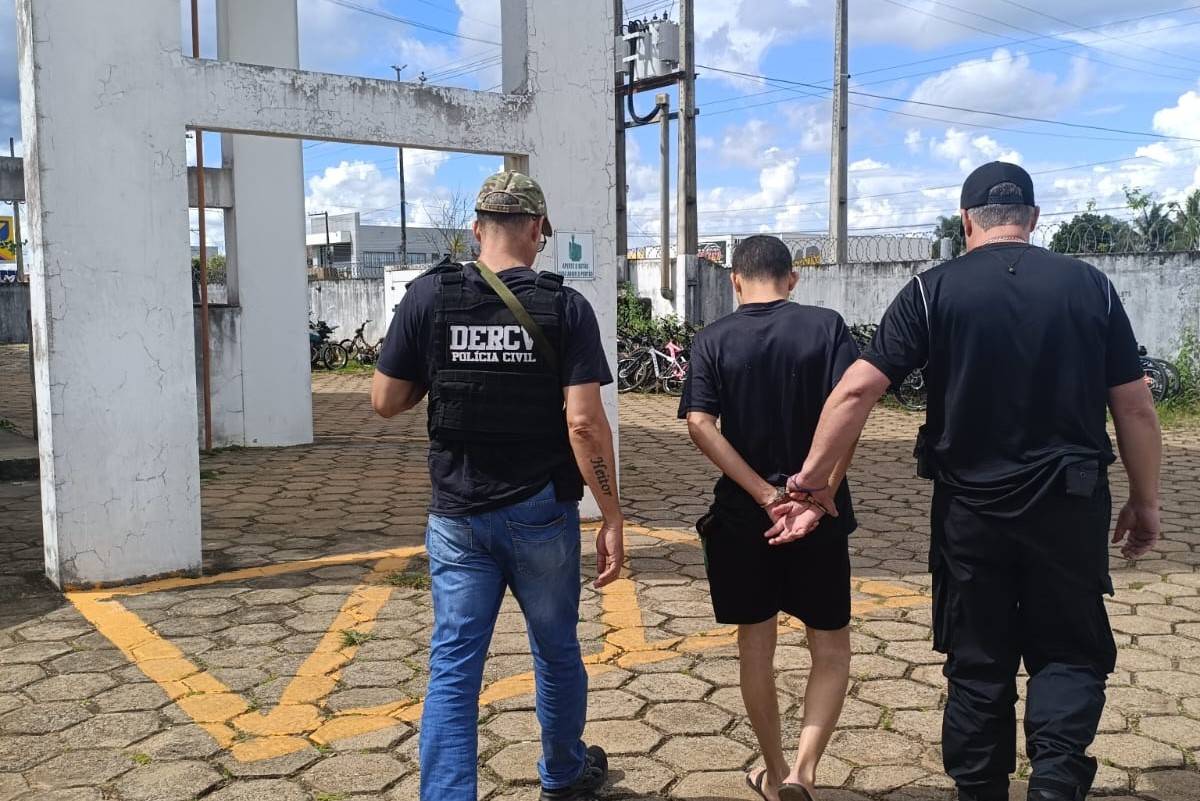 Acusado de abusos sexuais contra adolescentes, professor de artes marciais é preso pela Polícia Civil, em Vilhena