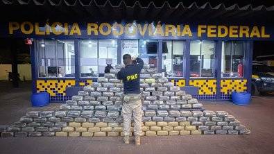 PRF flagra, em rodovia de Mato Grosso, caminhão que saiu de Rondônia carregado com mais de meia tonelada de “supermaconha”