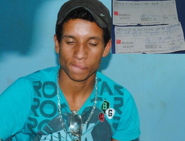 Rapaz denunciado por estelionato acaba preso por falsidade ideológica