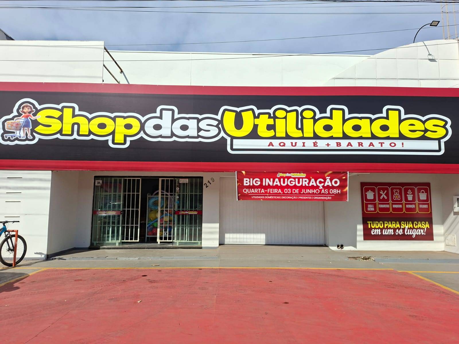 Com preços começando em 1 real, nova loja de variedades será inaugurada em Vilhena nesta quarta-feira