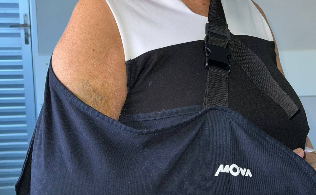 Merendeira que sofreu acidente está internada em Vilhena e aguarda cirurgia há mais de um mês