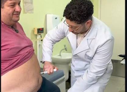Empreendedor que já pesou 200 kg quer chegar aos 90, com Mounjaro e acompanhamento profissional, em Vilhena