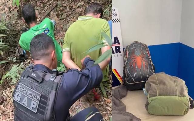 VÍDEO: em Estado vizinho dominado por facções, dois homens que seriam executados escapam da morte após ação da PM