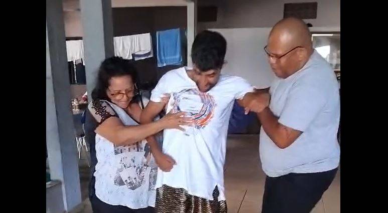VÍDEOS: alagoano que foi para a UTI após atropelar capivara na zona rural de Corumbiara se recupera em Casa de Apoio de Vilhena