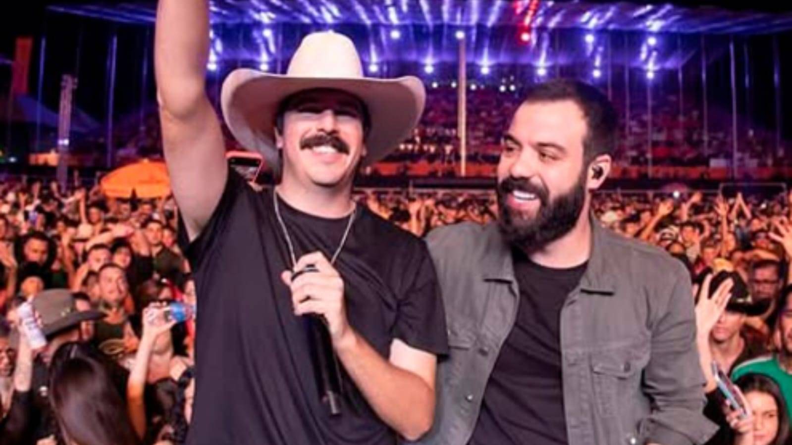 É HOJE: showzaço gratuito com a dupla Fiduma & Jeca agita a cidade de Colorado do Oeste nesta segunda-feira