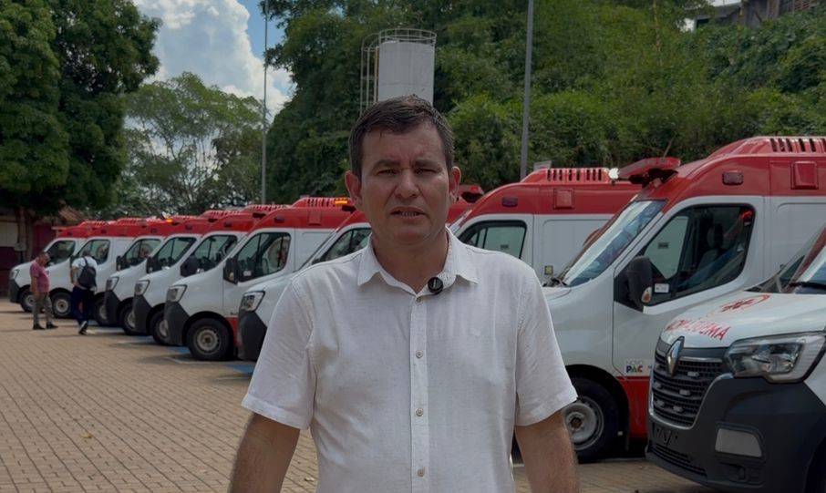 Cone Sul de Rondônia recebe 8 ambulâncias do governo federal, 2 para Vilhena; saiba como funcionará o SAMU na região