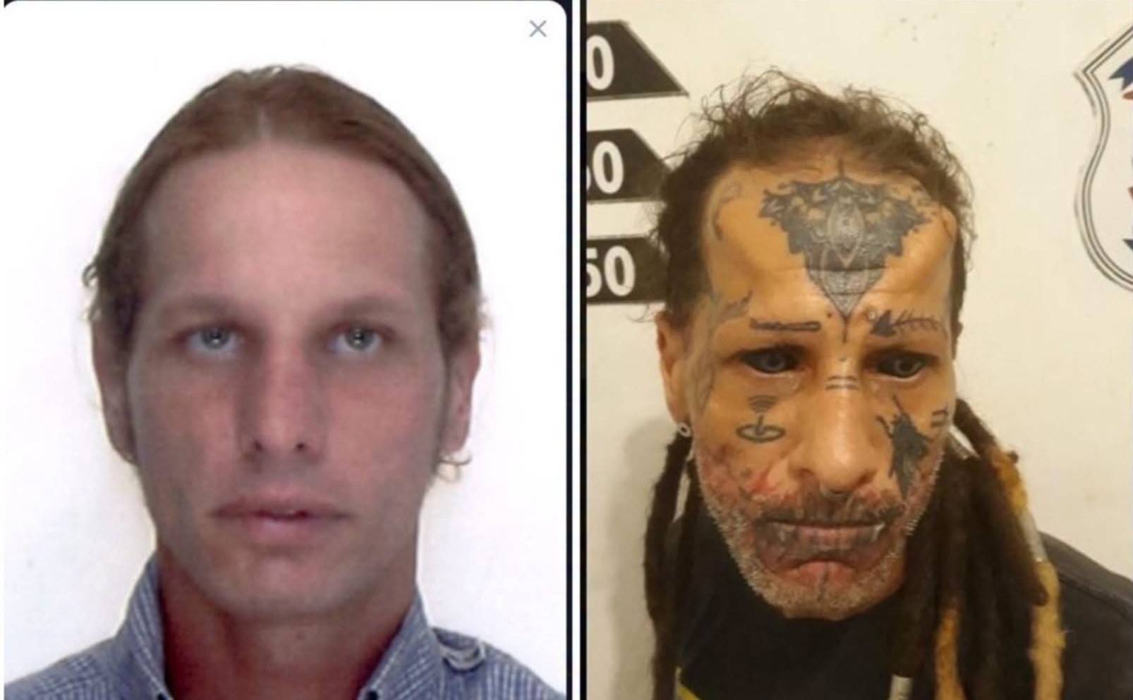 Rosto de tatuador executado em MT após julgamento sumário no “tribunal do submundo” mostra transformação radical