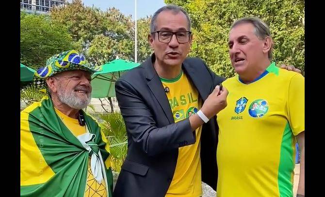 ASSISTA: candidato a deputado federal em Rondônia publica vídeo nas redes sociais ao lado de “Lula do Bem” e “Bolsonaro da Shopee”