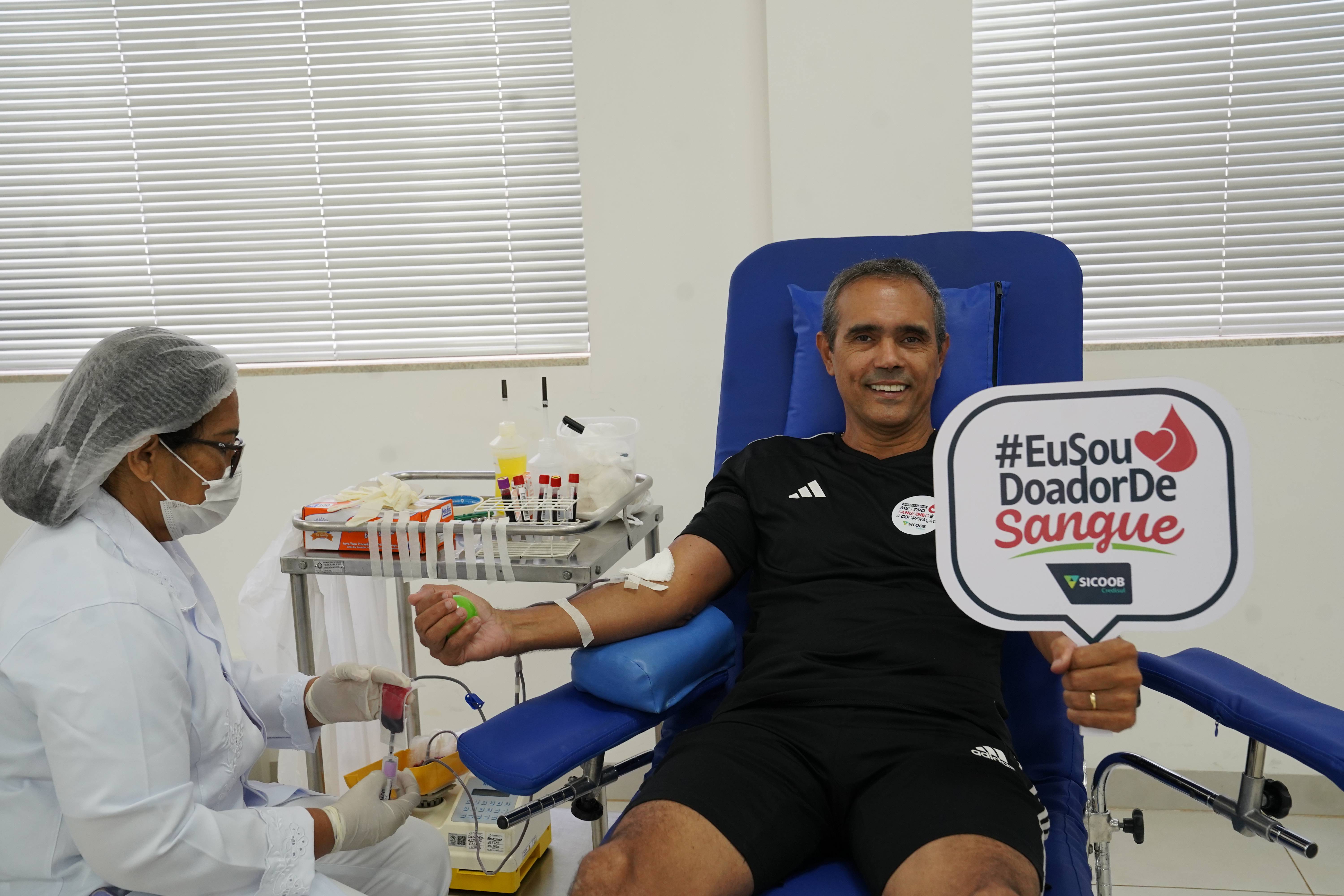 Campanha Cooperar Corre em Nossas Veias da Sicoob Credisul intensifica doações de sangue por meio do cooperativismo