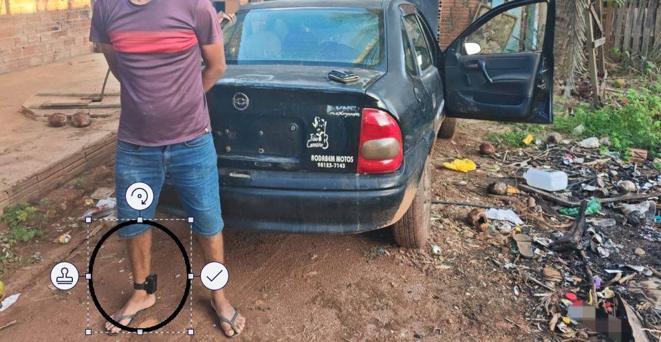 Polícia recupera mais um celular furtado após aparelho apitar; ladrão “tornozelado” foi solto no mesmo dia, em Cerejeiras
