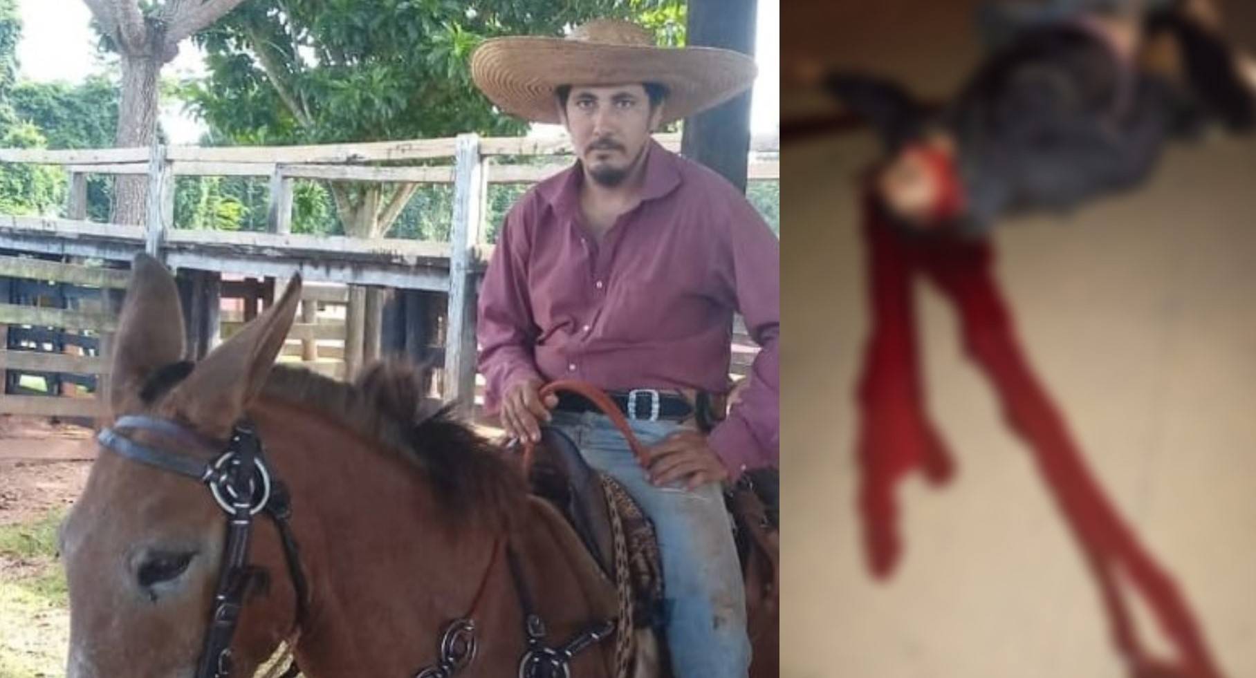 Batida entre moto e carro na zona rural de Corumbiara mata na hora trabalhador de fazenda da região