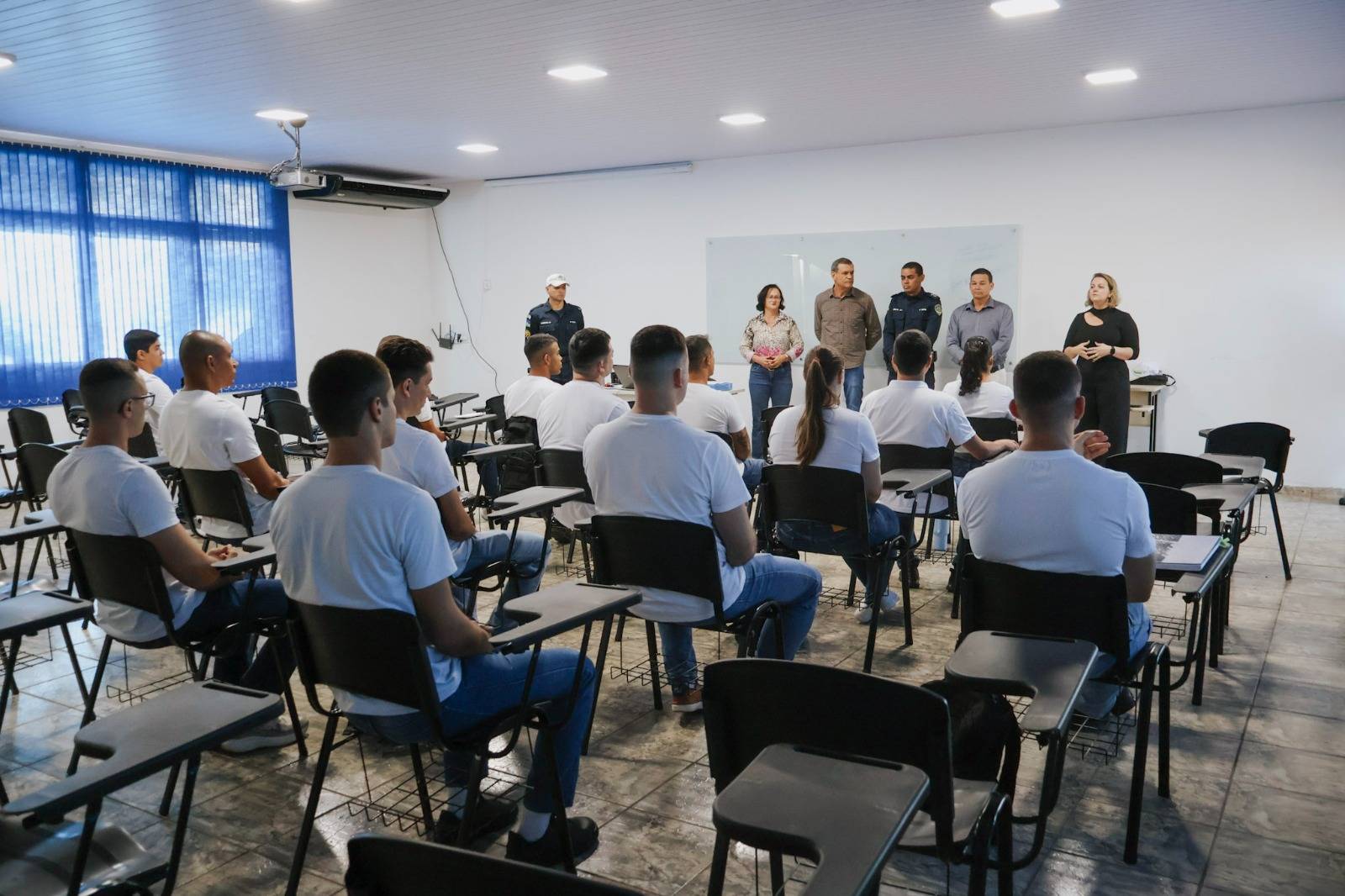 Após serem empossados, agentes de trânsito passam por capacitação para reforçar fiscalização e segurança nas ruas de Vilhena