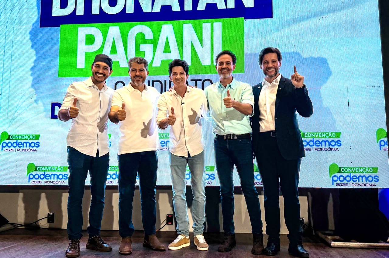 Ex-vereador de Vilhena tem nome homologado como candidato a deputado federal na convenção do Podemos