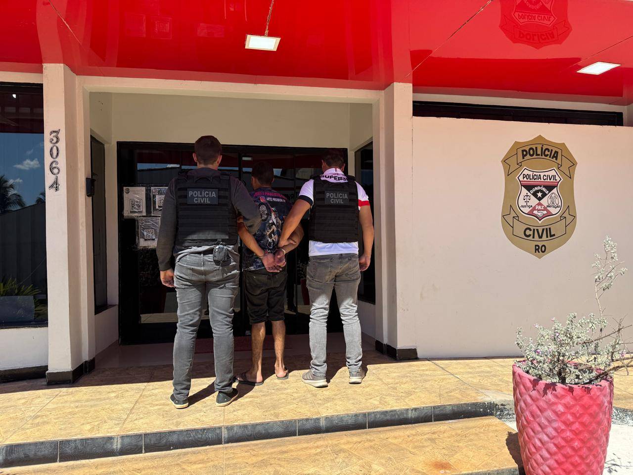 Foragido do PR que ofereceu dinheiro para manter relações sexuais com criança em Vilhena é preso em outra cidade de Rondônia