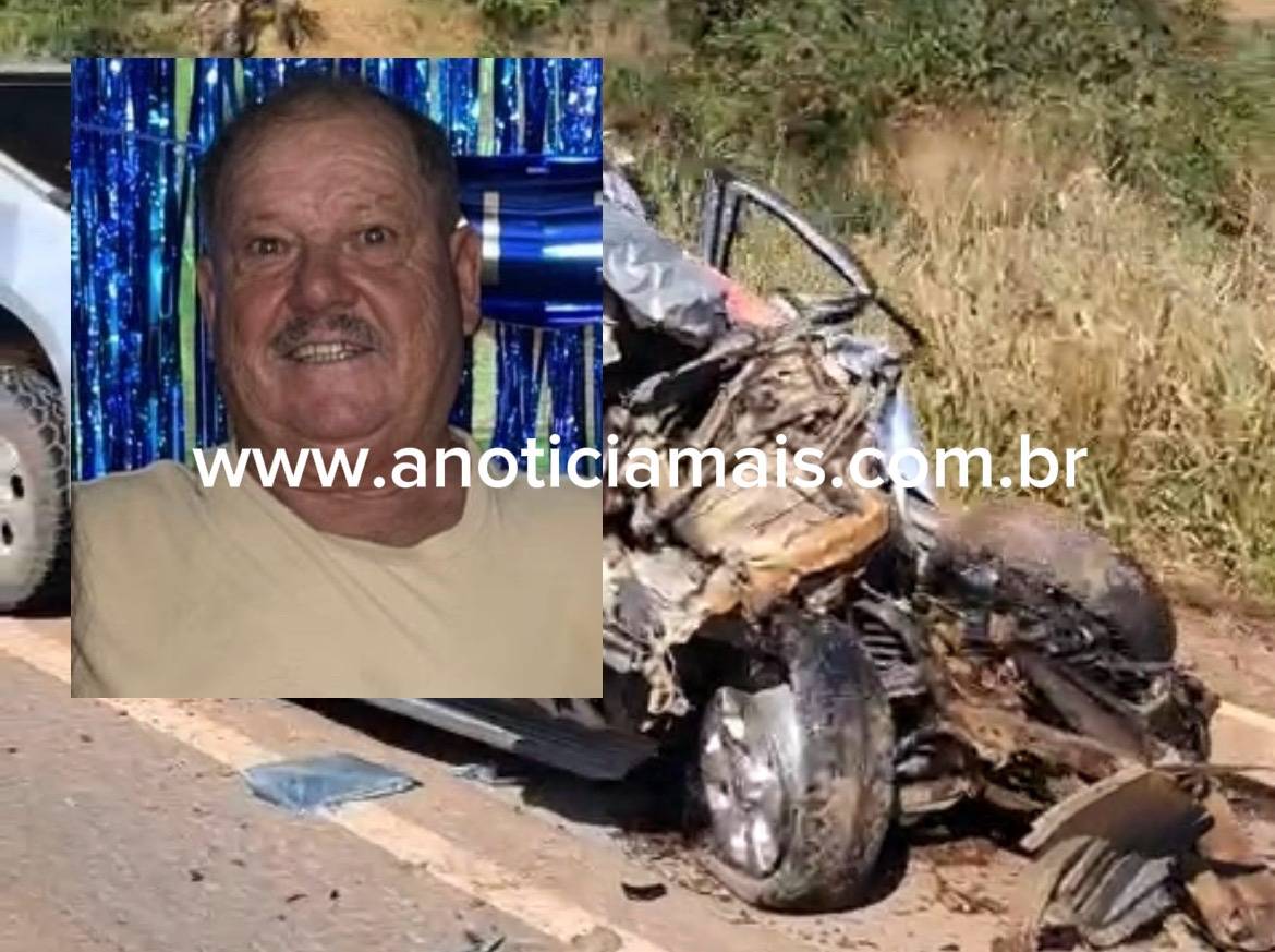 Mais um acidente fatal na BR 364, em Rondônia: homem de 70 anos morre após picape bater de frente em caminhão baú