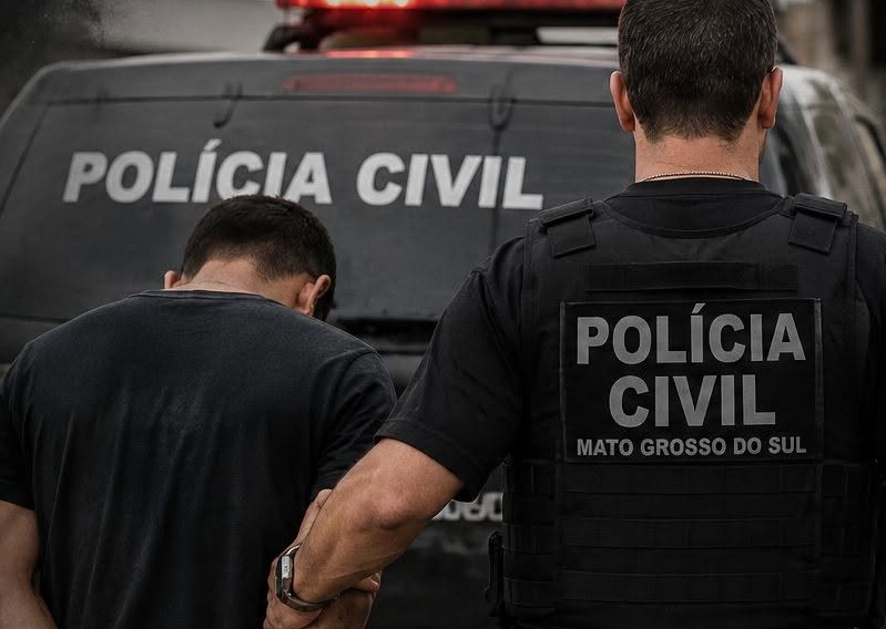 Polícia Civil de Estado vizinho prende membro de facção criminosa investigado por homicídio em cidade a 110 km de Vilhena