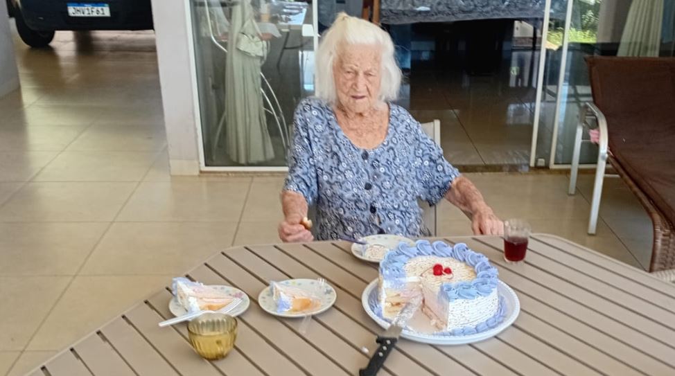 Após 4 dias internada, moradora de Vilhena morre aos 102 anos; italiana, ela havia chegado ao Brasil em 1950