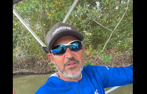 VÍDEO: pescador-influencer com 4 milhões de seguidores denuncia extorsão e ameaças de morte feitas por vilhenense