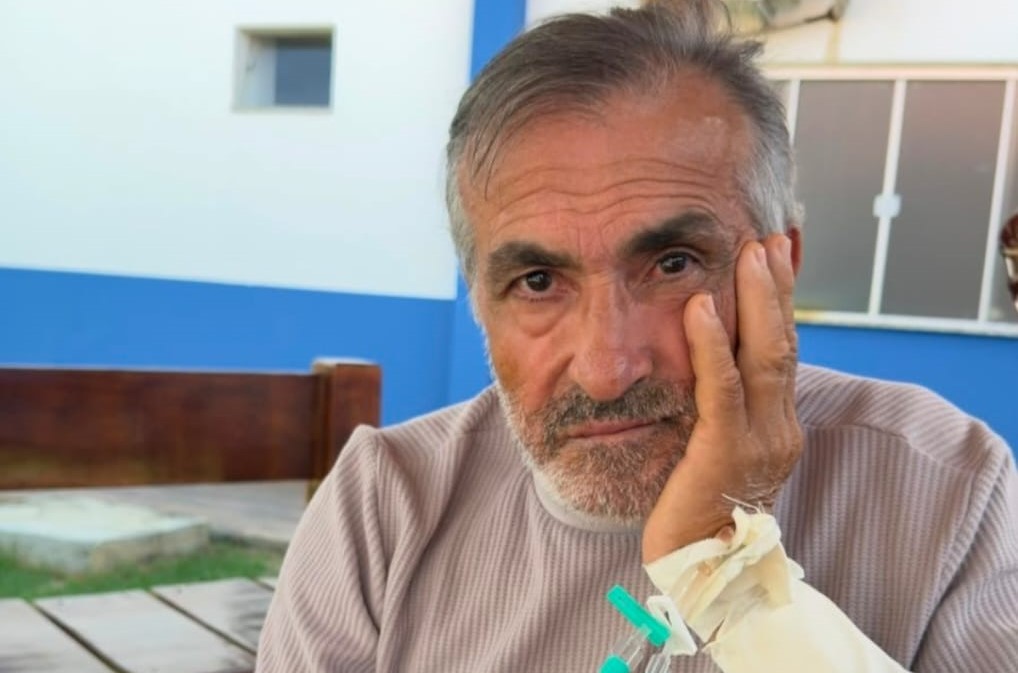 Acidentado este mês, motorista da prefeitura de Corumbiara sai da UTI em Vilhena e vai para quarto, mas ainda não consegue falar ou andar