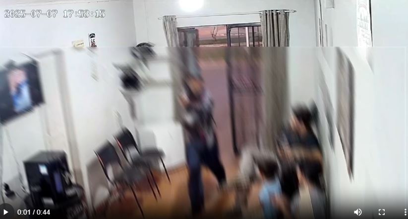 CRIME FILMADO: homens que abriram fogo dentro de barbearia em Vilhena e deixaram dois baleados são julgados e condenados